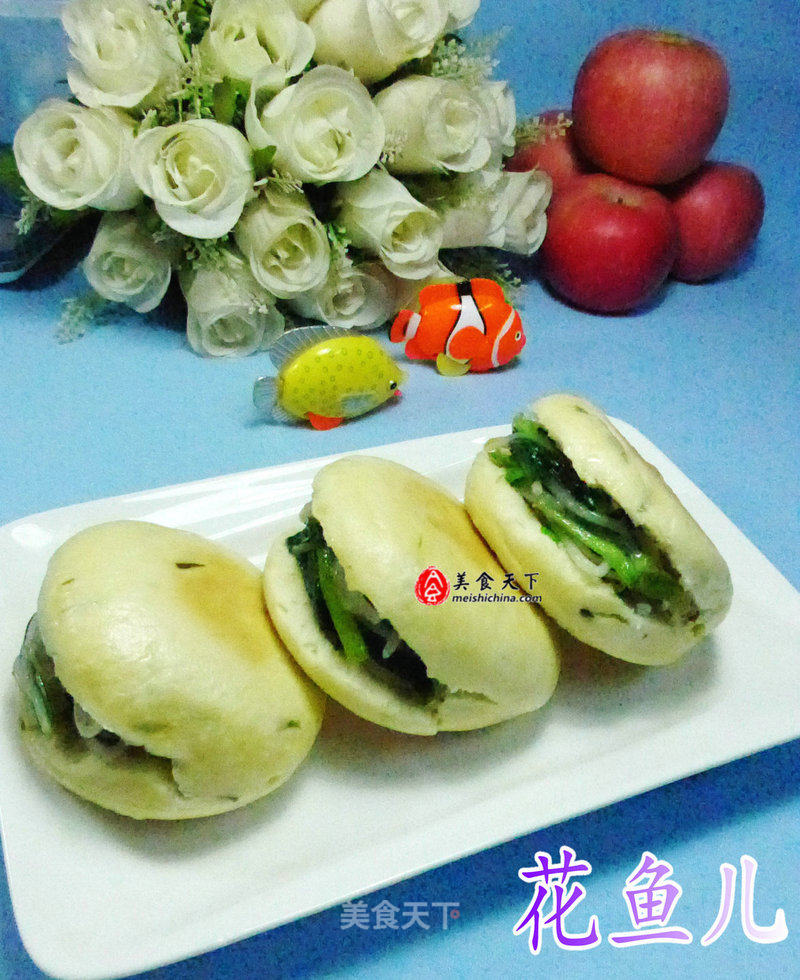 Home-cooked Vegetarian Steamed Bun recipe