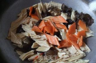 Fried Yuba with Fungus recipe