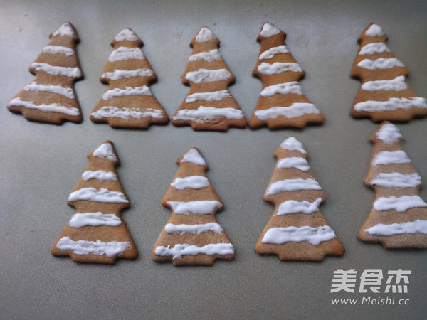 Ginger Candy Christmas Tree Cookies recipe