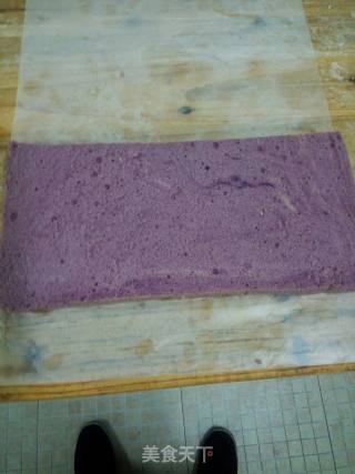 Taro Cake Roll recipe