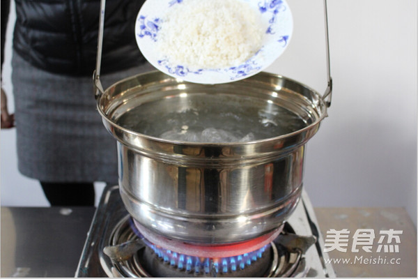 Chinese Yam and Red Dates Porridge recipe