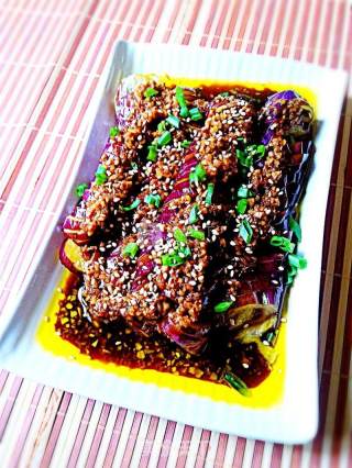 Sautéed Garlic and Purple Eggplant recipe