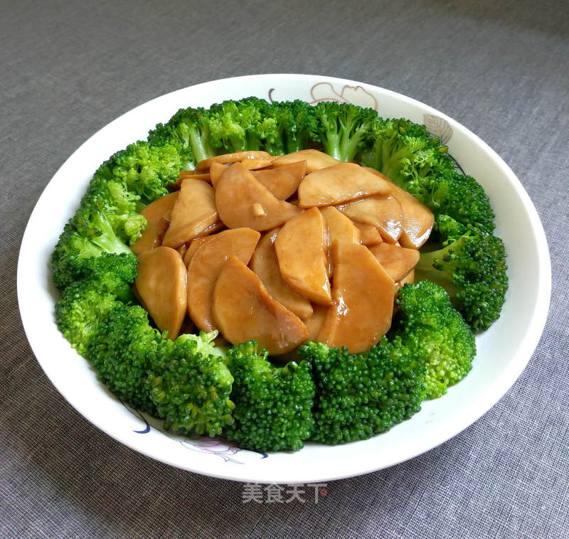 Pleurotus Eryngii and Broccoli recipe