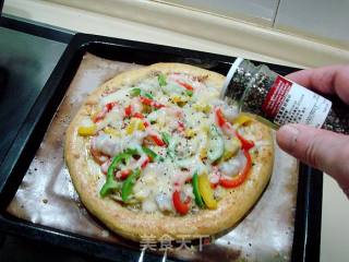 Green Sauce Pizza recipe