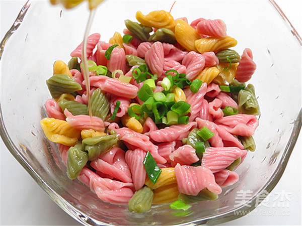 Homemade Colorful Pasta recipe