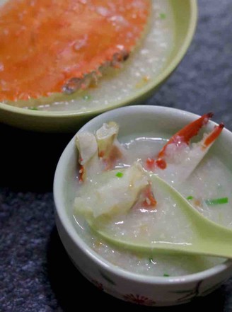 Raw Crab Congee