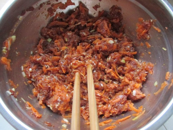 Lamb and Carrot Dumplings recipe