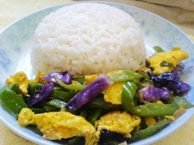 New Style Green Pepper Scrambled Eggs recipe
