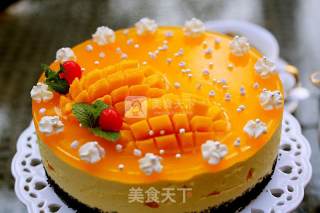 Mango Mousse Cake recipe