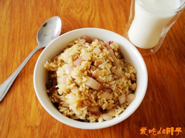 Fried Rice with Onion recipe