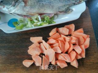 【chongqing】roasted Mandarin Fish with Sweet Potatoes recipe