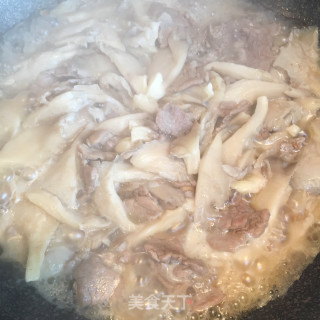 Stewed Pork with Mushroom recipe
