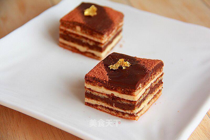 #aca烤明星大赛#opera Cake recipe