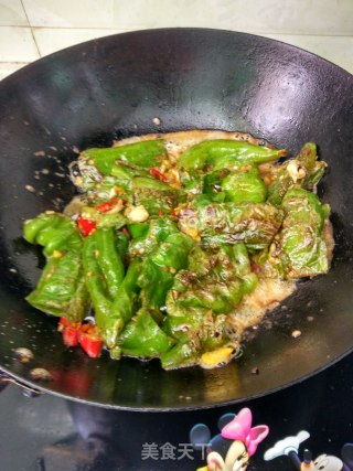 Salted Egg Yolk Tiger Pepper recipe