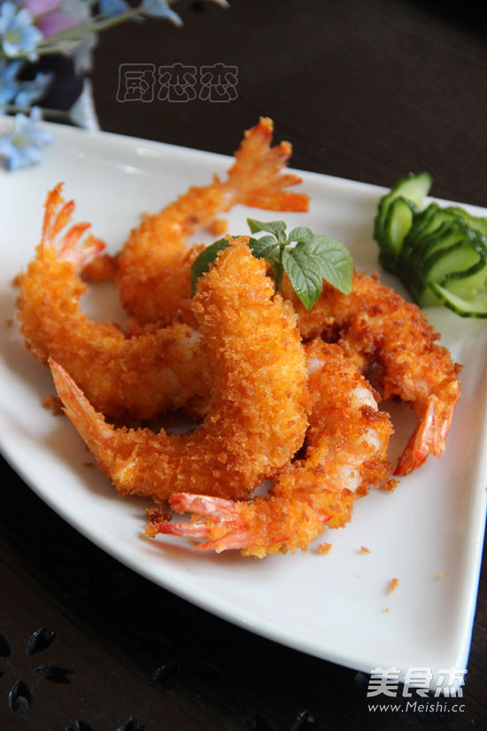 Fried Golden Shrimp recipe