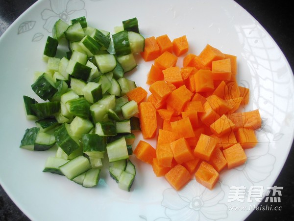 Three-color Shrimp recipe