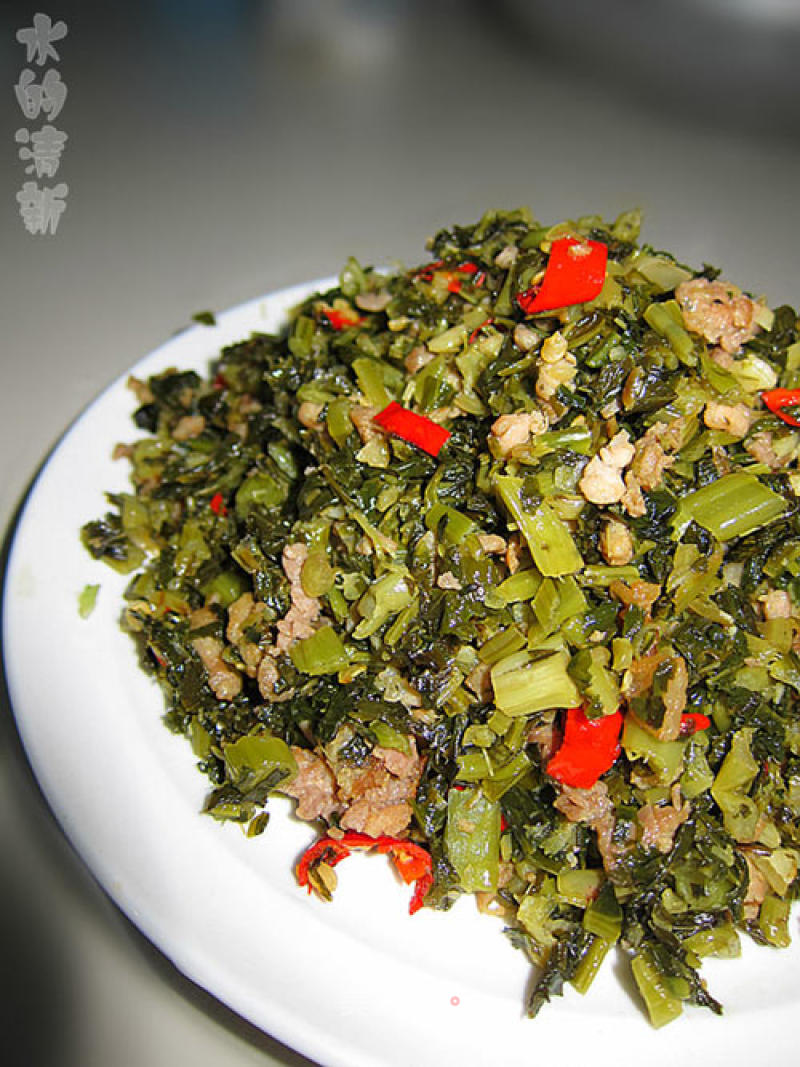 [home-style Stir-fry] Classic Dishes-roast Pork with Pickled Vegetables recipe