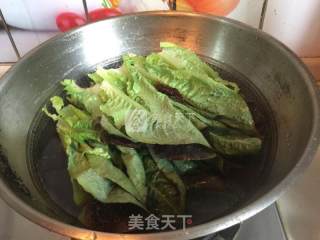 Cold Lettuce Leaves recipe