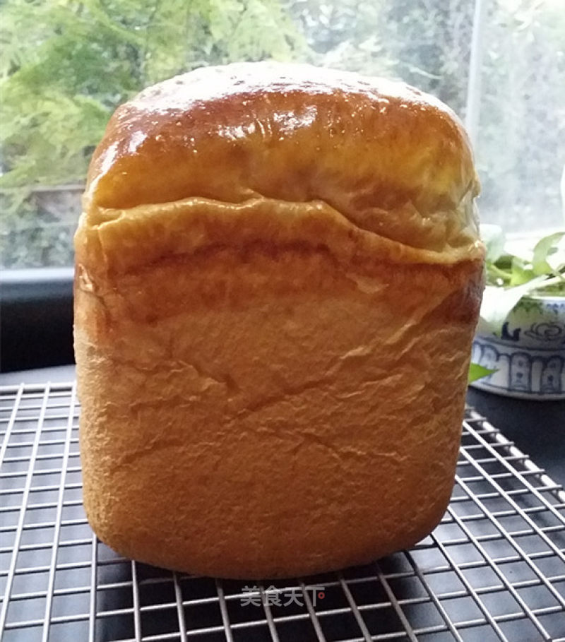 #aca烤明星大赛# 100% Chinese Hokkaido Toast (bread Machine Version) recipe