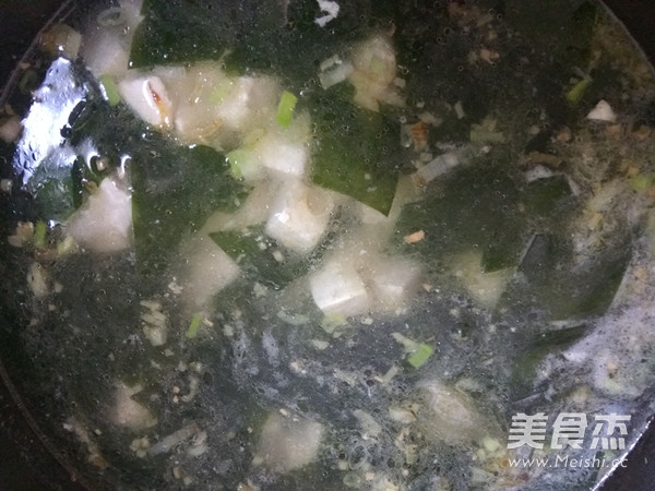 Seaweed Stewed Tofu recipe