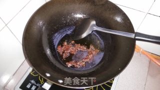 Stir-fried Beans with Black Eggplant recipe