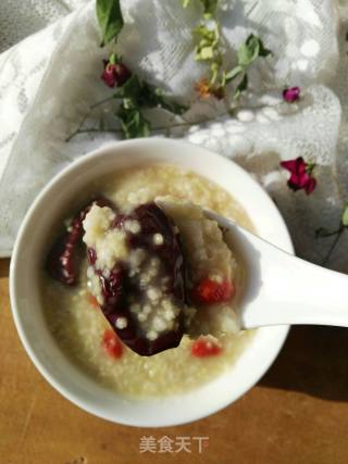 Millet Oats and Red Date Porridge recipe