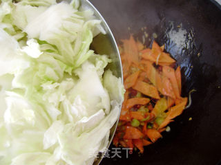 Home Cooking-spicy Stir-fried Cabbage recipe