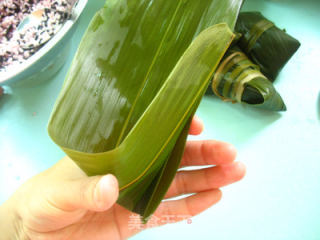 【dragon Boat Festival·zongzi】four-corner Rice Dumpling Method--black Rice Abalone Dumpling recipe