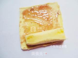 Toast Banana Roll recipe