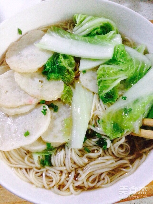 Panlong Choi and Cabbage Noodles recipe