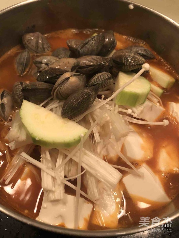 Korean Kimchi Tofu Soup recipe