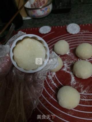 Snowy Mooncake recipe