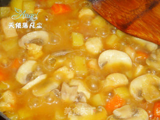 Good Night Bear-rilakkuma Curry Rice recipe