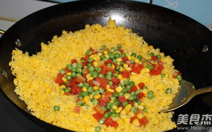Golden Egg Fried Rice recipe