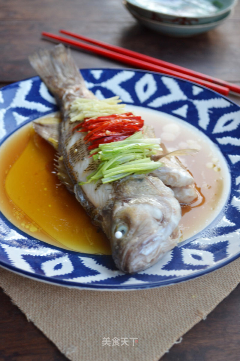 Steamed Sea Bass recipe