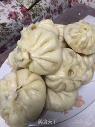 Beef and Radish Stuffed Buns recipe