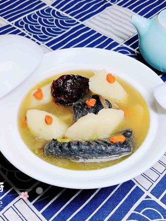 Nourishing Black Chicken Yam Soup recipe