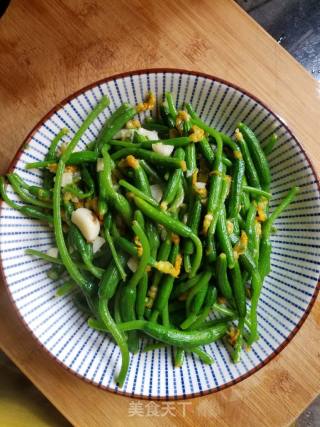 Stir-fried Cucumber Flowers with Minced Garlic recipe