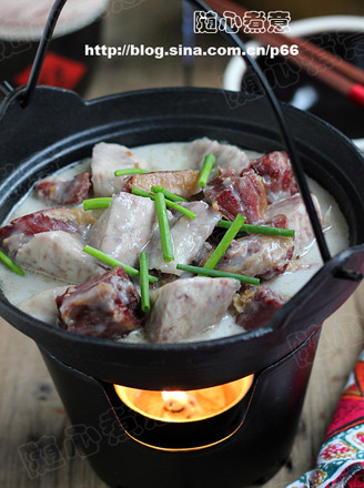 Taro Coconut Milk Cured Duck Pot recipe