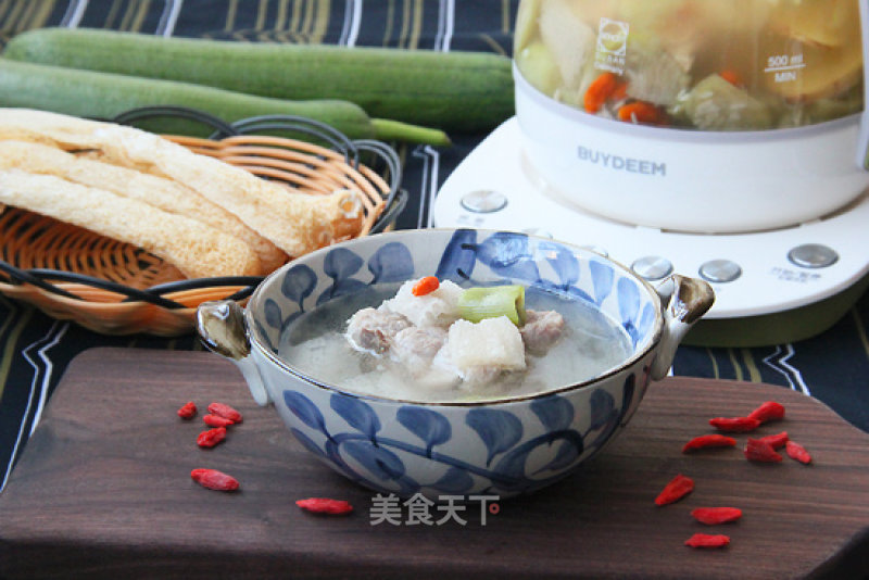 Loofah and Bamboo Sun Soup recipe