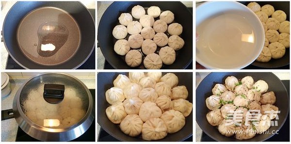 Pouring Soup and Pan-fried Buns recipe