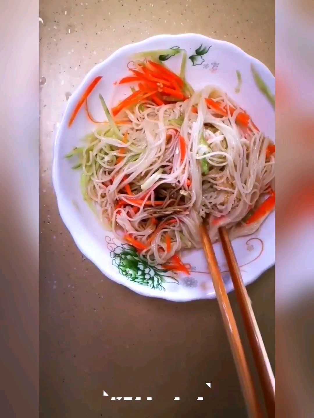 Carrot Cucumber Noodles recipe