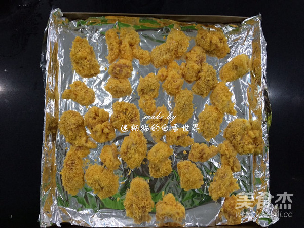 Oil-free Chicken Rice Crackers, Healthy Snacks recipe