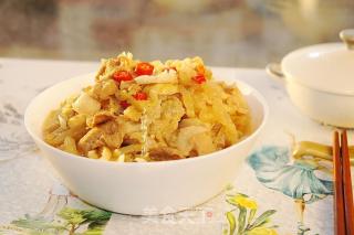 Sauerkraut Pork Stewed Frozen Tofu recipe