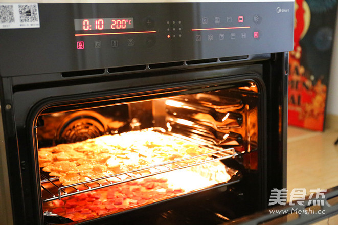 Baked Sweet Potatoes with Cheese Bacon recipe