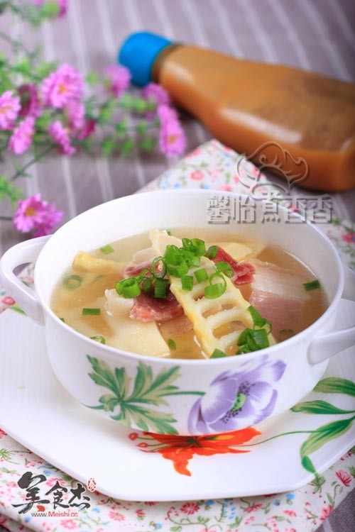 Spring Bamboo Shoots and Ham Soup recipe