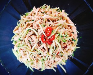 Hot and Sour Chicken Shredded with Cold Sauce recipe