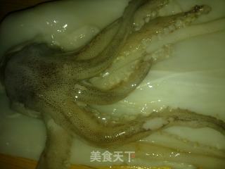 Fried Squid with Onion recipe