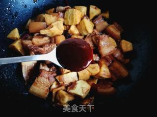 Stewed Pork Belly with Spring Bamboo Shoots recipe