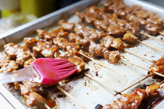 Honey Chicken Skewers recipe